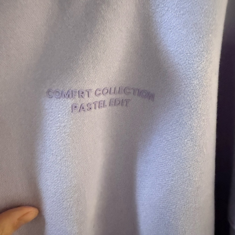 Comfrt Pastel Purple Full Zip Hoodie - Picture 2 of 11